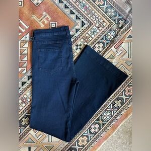 FREE PEOPLE super flare dark jean